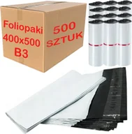 Koperty - Foliopaki Kurierskie Białe B3 400x500mm - 500 szt. - miniaturka - grafika 1