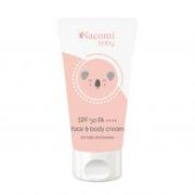 Kremy dla dzieci - Nacomi Baby Face & Body Cream SPF50++++ fotostabilny krem do twarzy i ciała dla dzieci 50ml - miniaturka - grafika 1