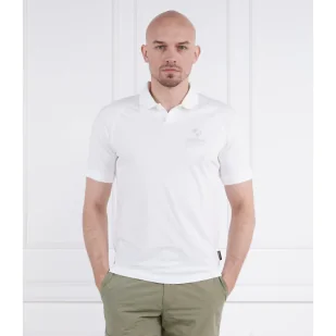 Napapijri Polo E-SANTIAGO SS BRIGHTWHITE 002 | Regular Fit - Koszule męskie - miniaturka - grafika 1