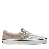 Trampki damskie - Tenisówki Vans Classic Slip On VN0A2Z41HCZ1 Szary - miniaturka - grafika 1