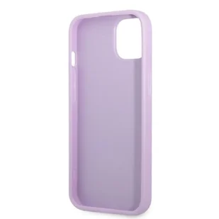 Guess GUHCP13SPS4MU iPhone 13 mini 5,4" purpurowy/purple hardcase Saffiano 4G Small Metal Logo - Etui i futerały do telefonów - miniaturka - grafika 7