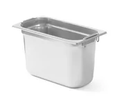 Pojemniki i kosze gastronomiczne - Hendi POJEMNIK GN 1/3 Z CHOWANYMI UCHWYTAMI - 325x176 mm - Hendi, 803509 803509 - miniaturka - grafika 1