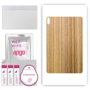 folia naklejka skórka strukturalna na TYŁ do Huawei MatePad 10.4 - Drewno Dąb Miodowy - apgo SKINS - Akcesoria do tabletów i e-booków - miniaturka - grafika 1