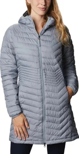 Columbia Kurtka Powder Lite Mid Jacket szary r. L (1748311032) - Kurtki i kamizelki sportowe damskie - miniaturka - grafika 1