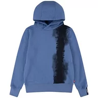 Bluzy dla chłopców - Levi's Kids Chłopięca bluza z kapturem Lvb Tie dye, Blue Horyzont, 12 Lat - miniaturka - grafika 1