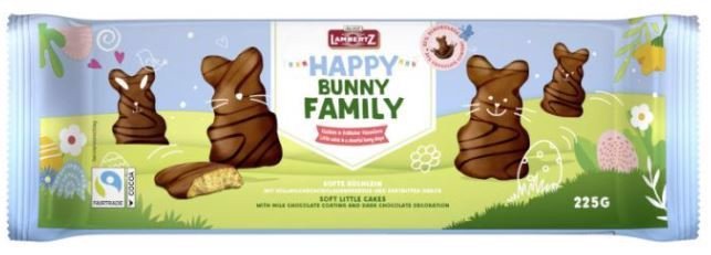 Wielkanocne Ciasteczka Kruche z Nadzieniem Mlecznym w Czekoladzie 225g