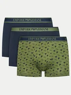 Majtki męskie - Emporio Armani Underwear Komplet 3 par bokserek 112130 4F717 75436 Kolorowy - miniaturka - grafika 1