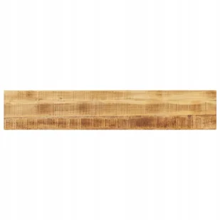 Blat do stołu, 160x30x2,5 cm, prostokątny, surowe drewno mango - Blaty meblowe i parapety okienne - miniaturka - grafika 1