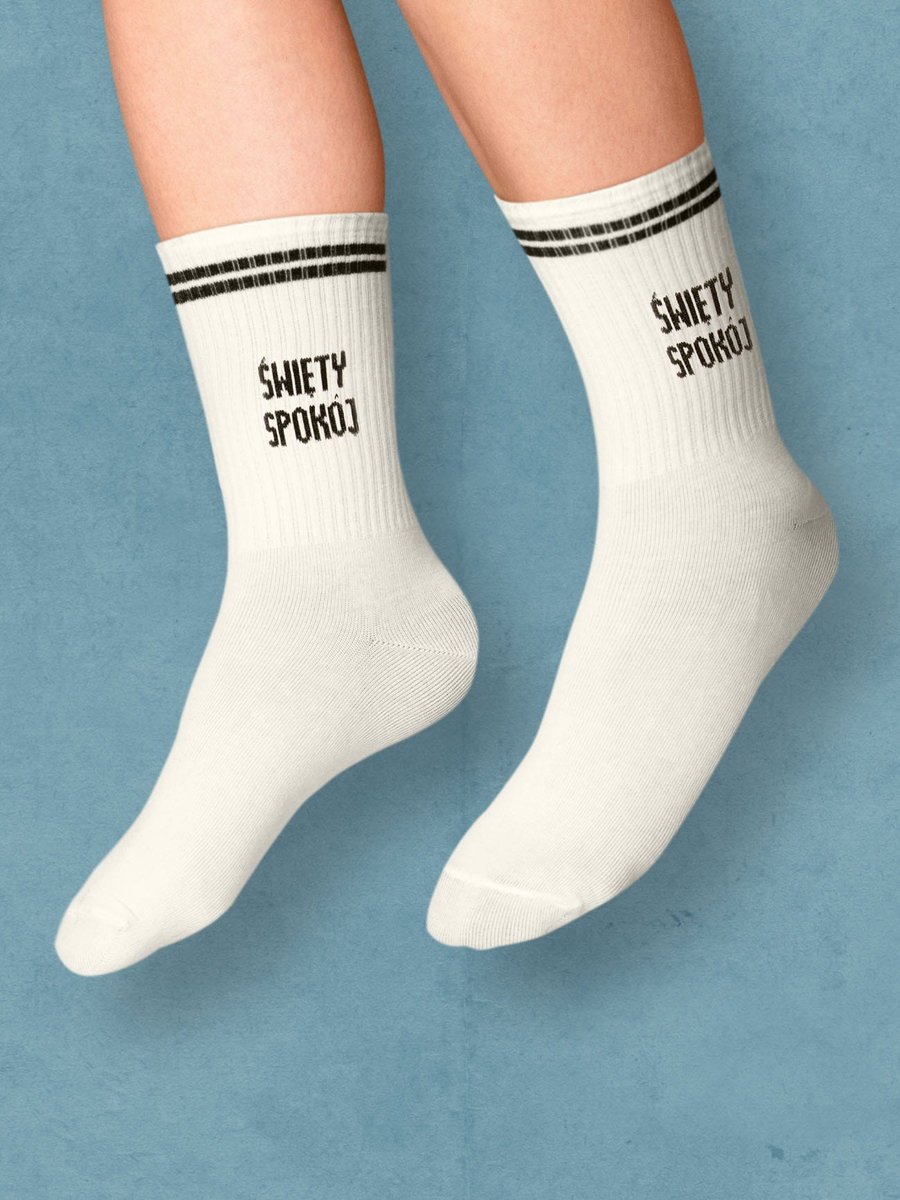 ŚWIĘTY SPOKÓJ / skarpety sportowe