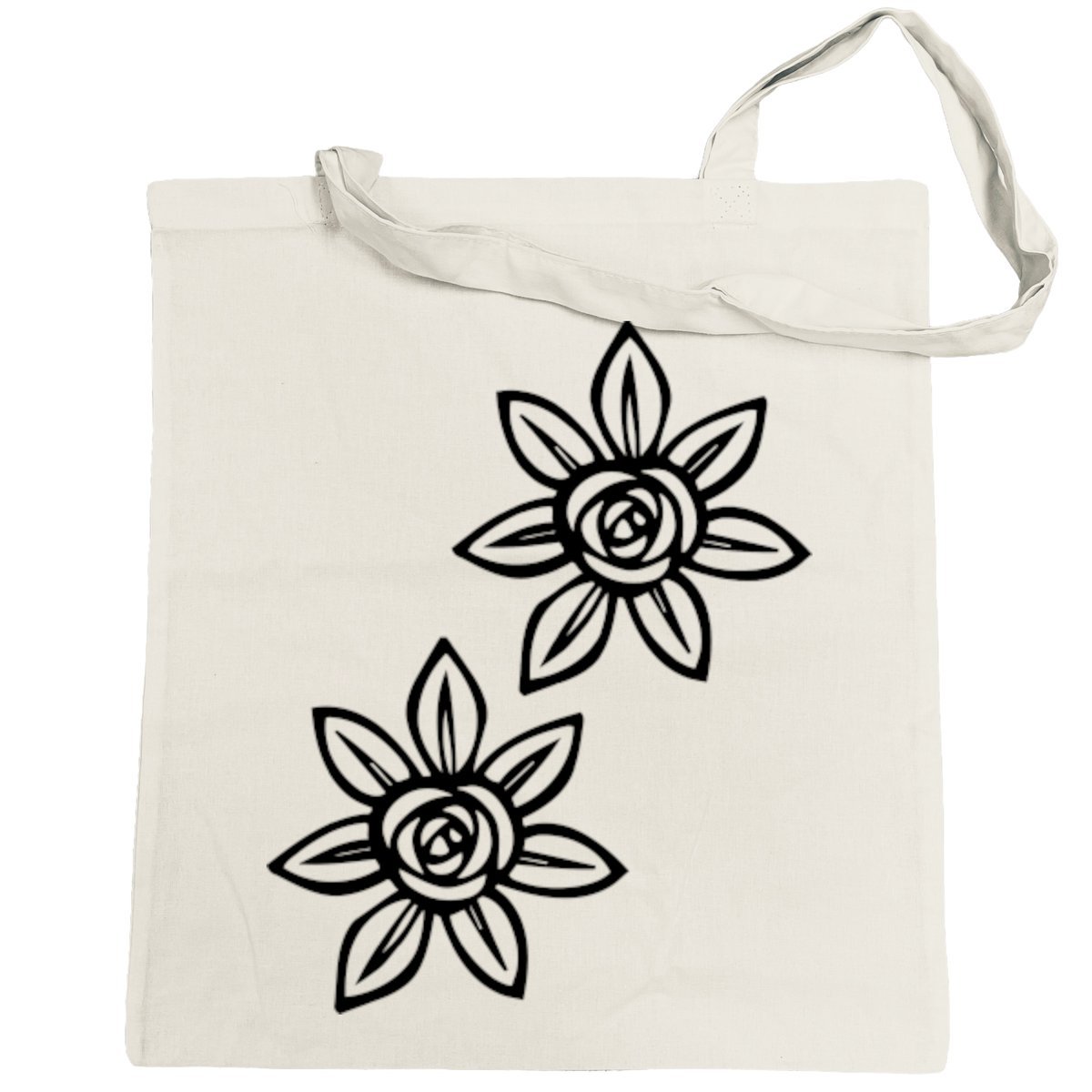 Torba na zakupy nadruk KWIAT KWIATY