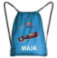 Plecaki worki - Niebieski Worek Plecak Szkolny Bolid Red Bull F1 - miniaturka - grafika 1