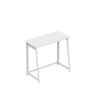 Biurko składane Leader 1.5, 80 x 40 x 75 cm, Białe - Biurka - miniaturka - grafika 1