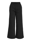 Spodnie damskie - Vila Spodnie "Vihuris" w kolorze czarnym - miniaturka - grafika 1