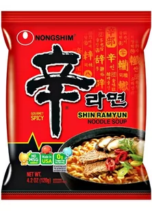 Nongshim Zupa Ramen 120g - b. ostra 288-uniw - Kuchnie świata - miniaturka - grafika 1