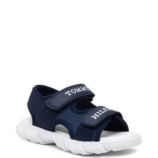 Tommy Hilfiger Sandały - Buty dla dziewczynek - miniaturka - grafika 1