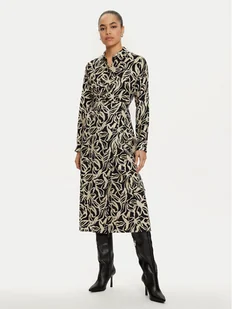 ONLY Sukienka koszulowa Thara 15330703 Beżowy Regular Fit - Sukienki - miniaturka - grafika 1