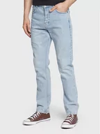 Spodnie męskie - Sisley Jeansy 497SSE019 Niebieski Regular Fit - miniaturka - grafika 1