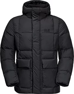 Kurtki męskie - Jack Wolfskin Męska kurtka Frozen Lake Jacket M czarny L 1206321 - grafika 1