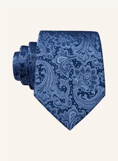 Krawaty i muchy męskie - Paul Krawat Luan blau - grafika 1