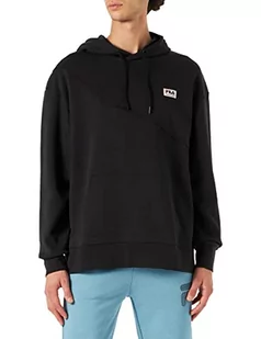 FILA Męska bluza z kapturem THIERS Oversized Hoody, Moonless Night, M - Bluzy męskie - miniaturka - grafika 1