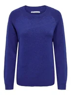 Swetry damskie - ONLY Damski sweter Onlrica Life L/S KNT Noos, Surfuj po sieć/szczegóły: w Melange, M - miniaturka - grafika 1