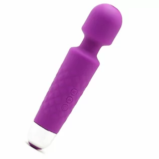 Wibratory i masażery - Bodywand Power Escorts Iwand purple rechargeable silicone massager 20-BR20-PURPLE - grafika 1
