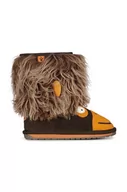 Buty dla chłopców - Emu Australia śniegowce zamszowe dziecięce Orangutan kolor brązowy - miniaturka - grafika 1