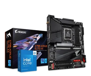 Płyta główna Gigabyte Z790 AORUS ELITE AX + Intel Core i5-14600KF - Płyty główne - miniaturka - grafika 1
