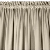Zasłony - Zasłona EUROFIRANY Melanie 140 x 270 cm Jasnobeżowy - miniaturka - grafika 1