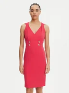 Sukienki - Rinascimento Sukienka koktajlowa CFC0019924002 Różowy Regular Fit - miniaturka - grafika 1