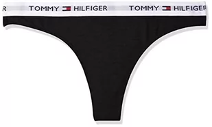 Tommy Hilfiger Stringi damskie, czarny (black 990), XS - Majtki damskie - miniaturka - grafika 1
