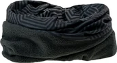Czapki i chusty sportowe damskie - Hi-Tec Chusta wielofunkcyjna Rine Black/Optical Illusion - miniaturka - grafika 1