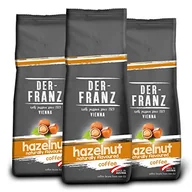 Kawa - Der-Franz Mieszanka Arabiki i Robusty o smaku orzechów laskowych palona kawa ziarnista 3 opakowanie 500 g - miniaturka - grafika 1