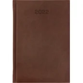 Kalendarze - VIVELLA Ksi$376żkowy A4 dzienny 2018 - jasny br$377z - miniaturka - grafika 1