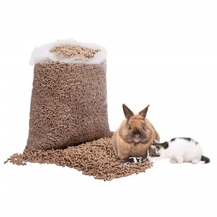 Springos Pellet żwirek drewniany dla królików ściółka 15kg UNIWERSALNY 29437-uniw - Podłoże dla gryzoni - miniaturka - grafika 1