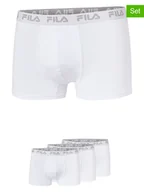 Majtki męskie - Fila Bokserki (3 pary) w kolorze białym - miniaturka - grafika 1