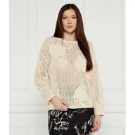 Swetry damskie - Desigual Sweter BRUMA Loose fit - miniaturka - grafika 1