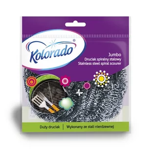 Kolorado Druciak spiralny Jumbo 1szt Jumbo 924-uniw - Ściereczki, gąbki, czyściki - miniaturka - grafika 1