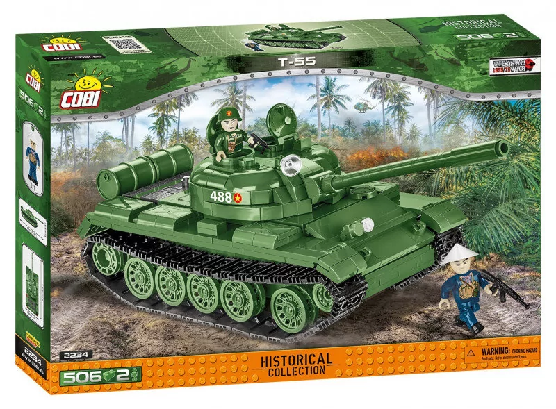 Cobi Historical Collection Vietnam War Wojna w Wietnamie Czołg T-55 2234