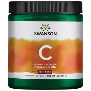 Vitamin C Powder - 100% Pure (454 g) - Witaminy i minerały - miniaturka - grafika 1