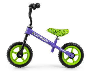 Milly Mally Rowerek biegowy Dragon Violet - Rowerki biegowe - miniaturka - grafika 1
