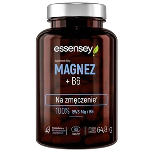 ESSENSEY Magnez+B6 90caps - Witaminy i minerały dla sportowców - miniaturka - grafika 1