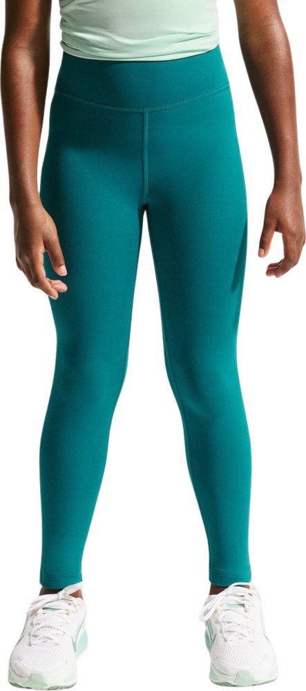 Nike Legginsy dla dzieci Nike One zielone FZ5605 372 M