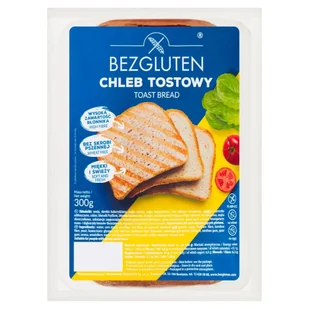 Bezgluten Bezglutenowy chleb tostowy 300g - Chleb - miniaturka - grafika 1