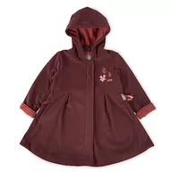 Kurtki i płaszcze dla dziewczynek - Sigikid Mini dziewczęcy płaszcz polarowy Autumn Forest, czerwony, 122 cm - miniaturka - grafika 1