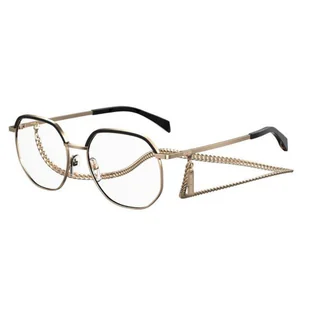 Moschino MOS 542 000 53 z łańcuszkiem - Okulary korekcyjne, oprawki, szkła - miniaturka - grafika 1