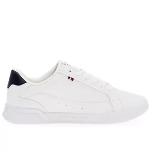 Buty Tommy Hilfiger Lo Cup Lth FM0FM04827-YBS - białe - Trampki męskie - miniaturka - grafika 1