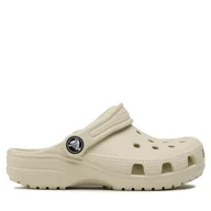 Buty dla chłopców - Klapki Crocs Classic Clog K 206991 Beżowy - miniaturka - grafika 1