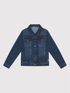 Kurtki i płaszcze dla chłopców - Guess Kurtka jeansowa L0BL25 D4H60 Granatowy Regular Fit - miniaturka - grafika 1