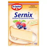 Dodatki do ciast w proszku - Dr. Oetker - Sernix dodatek do pieczenia sernika - miniaturka - grafika 1